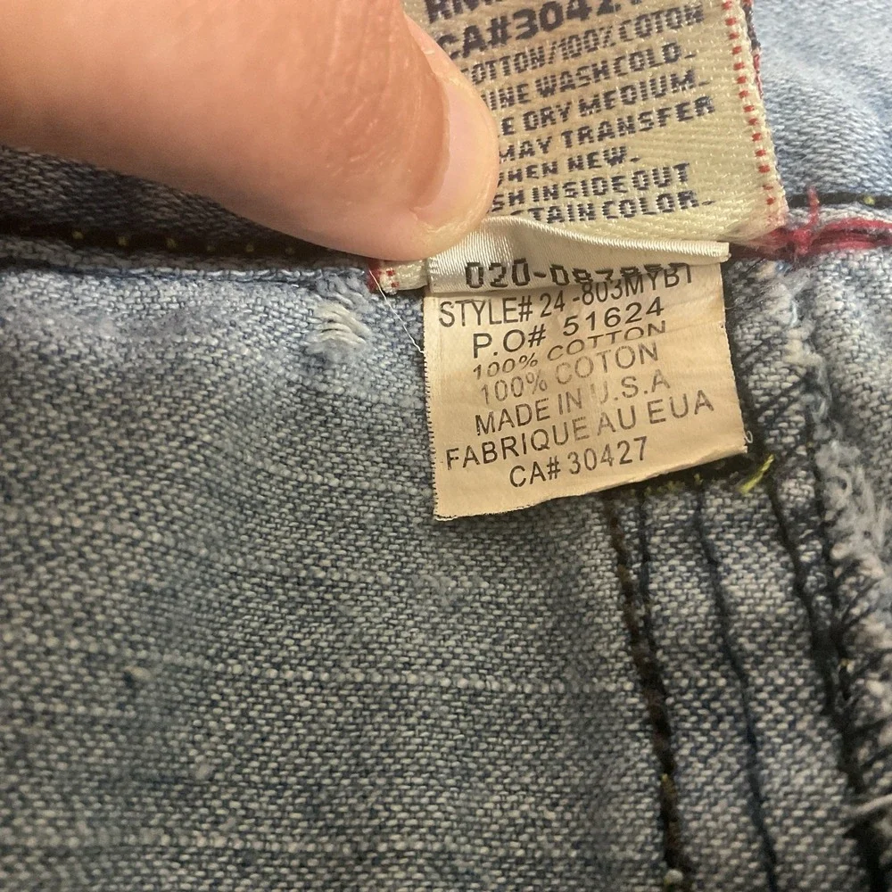 True Religion World Tour Rocco Straight 38x31 Measured Med‎ Wash Relaxed